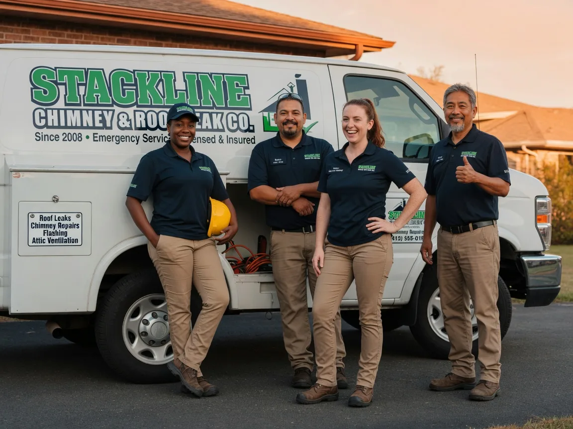 Chimney flashing repair company in Hawthorn, PA